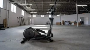 sunny health fitness magnetic elliptical full view