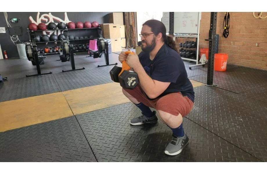 Kettlegryp squat 1