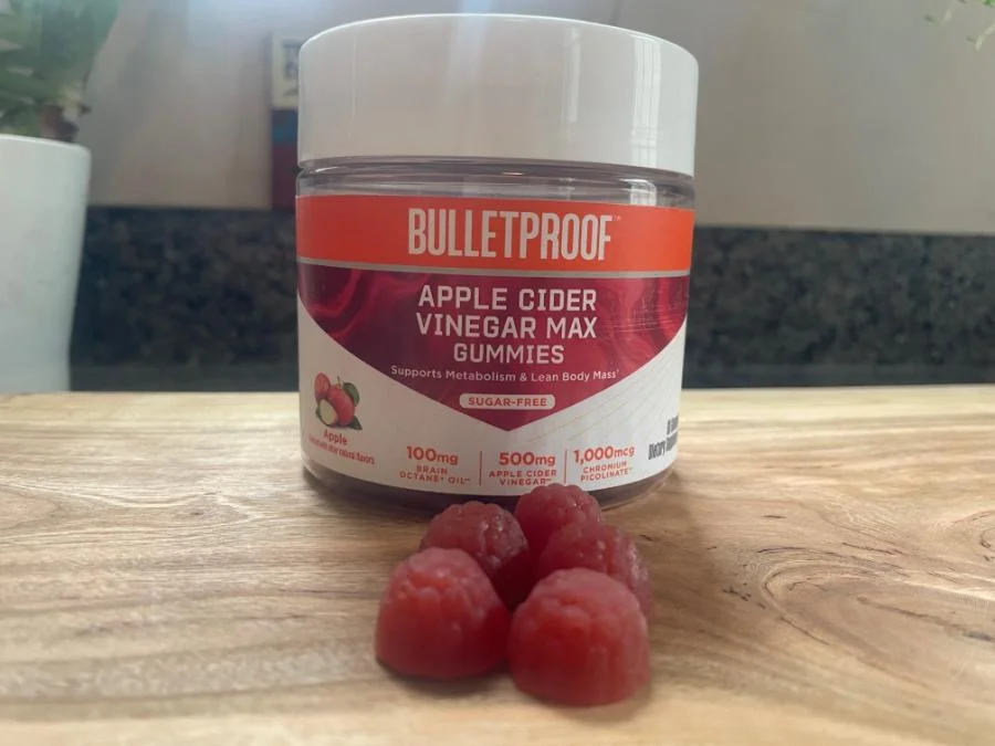 Bulletproof Apple Cider Vinegar Gummies as best apple cider vinegar gummies