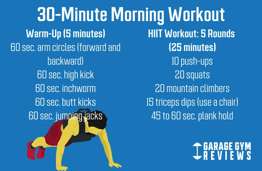 30 minute morning workout