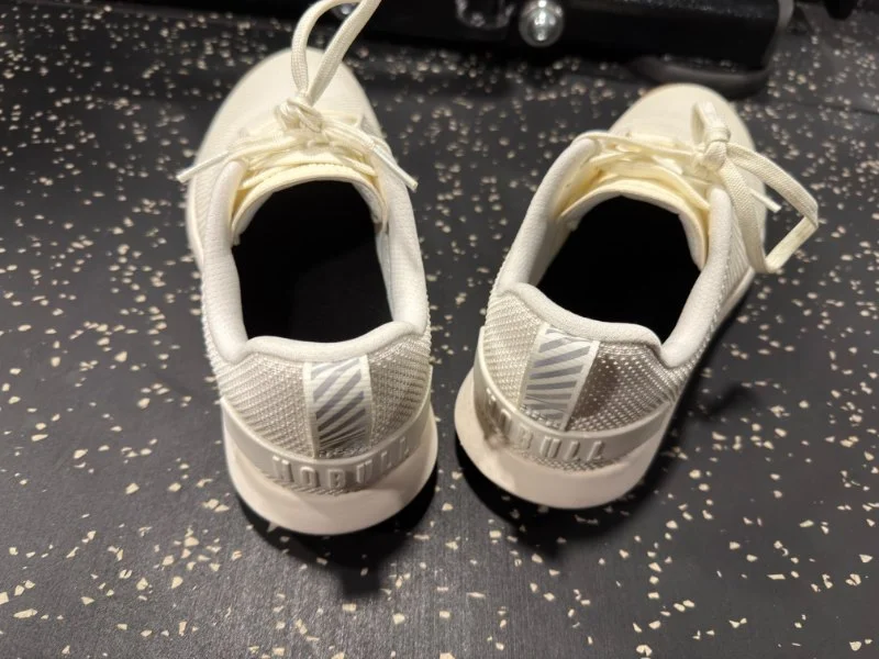 Looking at a pair of NOBULL Outwork Flex lifting shoes.