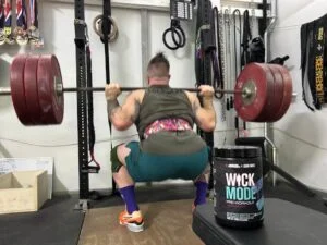 ggr jacked factory wick mode full view in front of squat rack