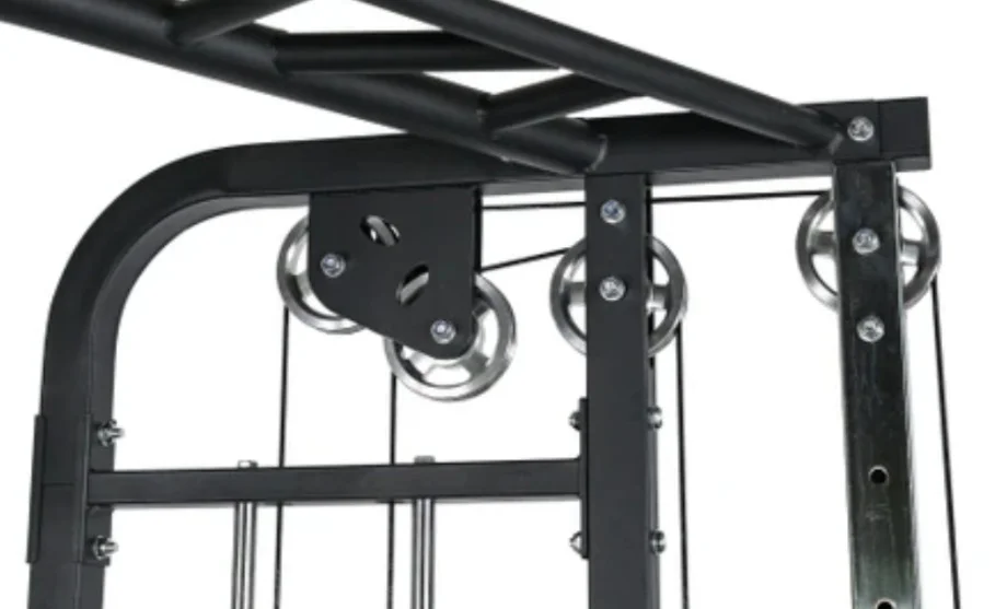 Product tester moving the Horizon 7.0 AT treadmill