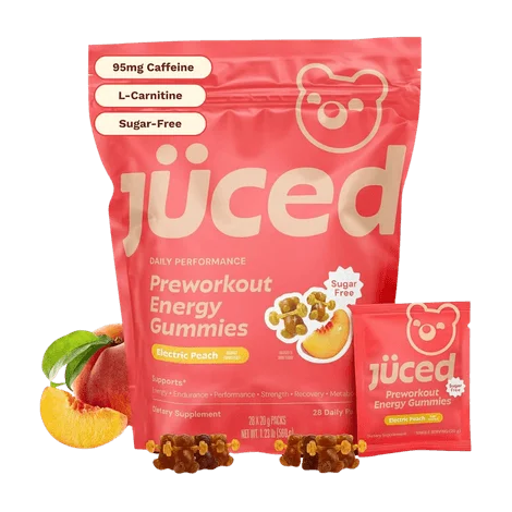 Jüced Pre-Workout Energy Gummies
