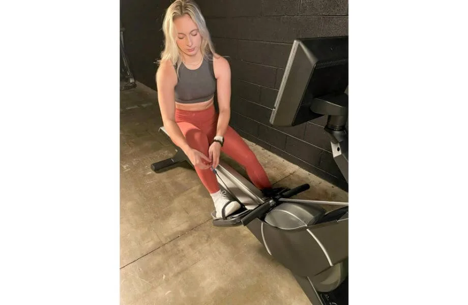 adjusting pedal nordictrack rw700 rower