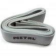 Metal Silver Knee Wraps