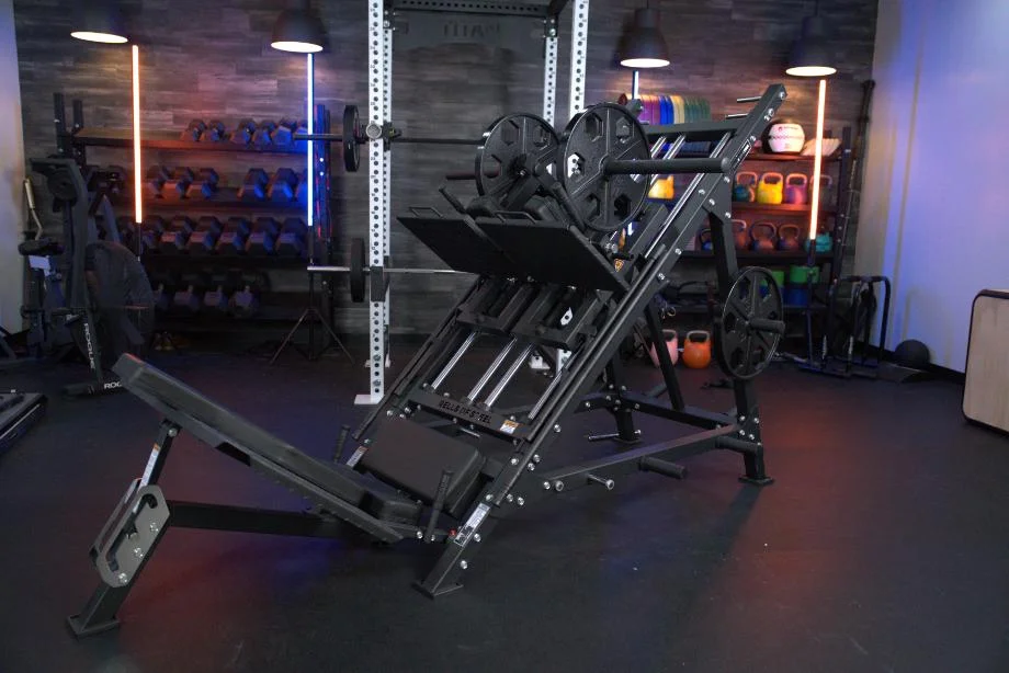 The Bells of Steel Iso Leg Press Hack Squat Machine.