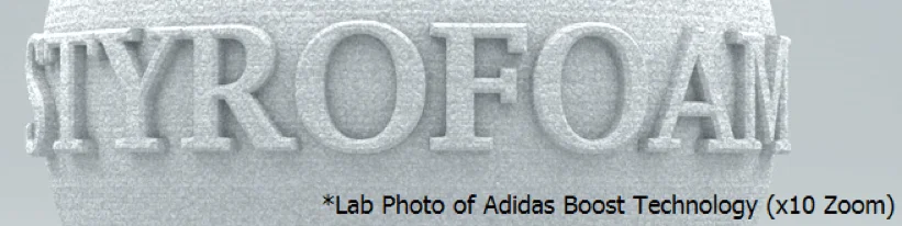 Adidas CrazyTrain BOOST Elite styrofoam technology