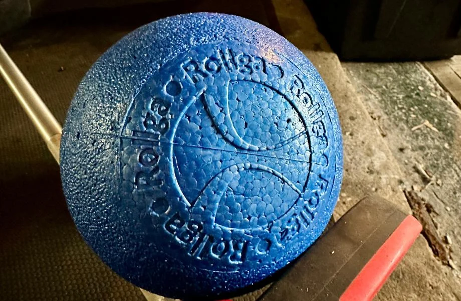 Logo on the Rollga Medium Density Foam Roller