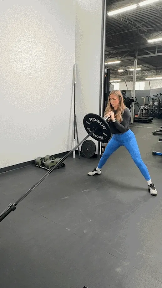 landmine-cossack-squat