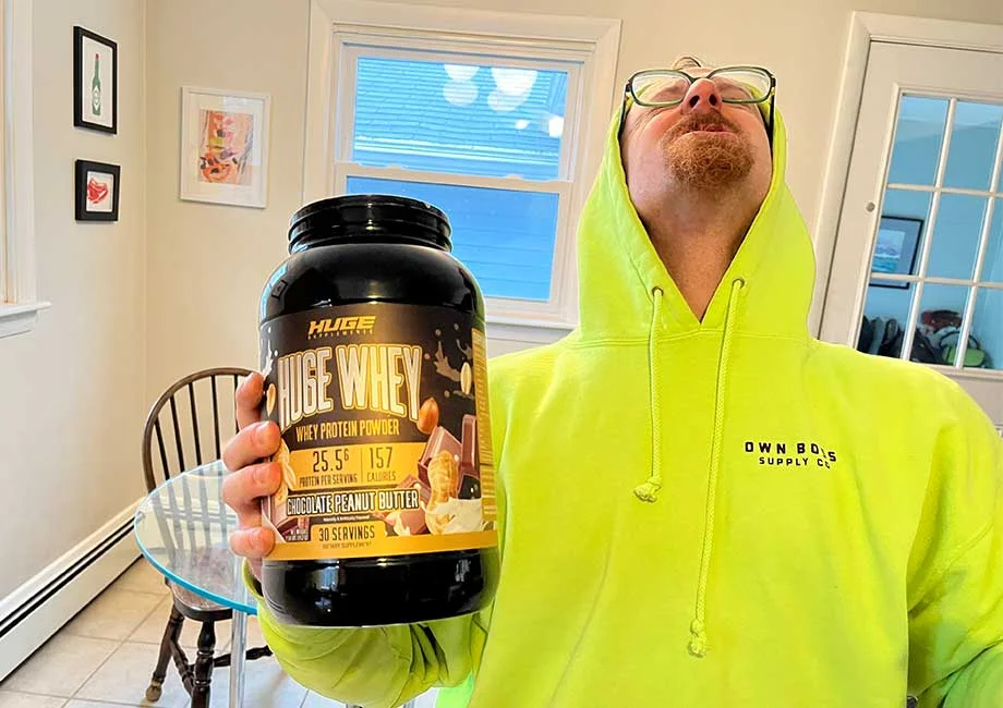 Huge Whey Protein Review (2026): Huge Gains and Flavor on a Budget&nbsp;