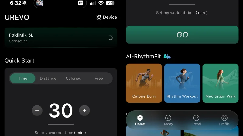 Quick Start Workout with the Urevo App
