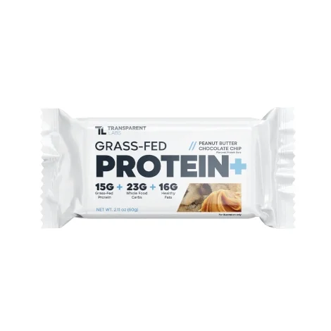 Transparent Labs Grass-Fed Protein+ Bars