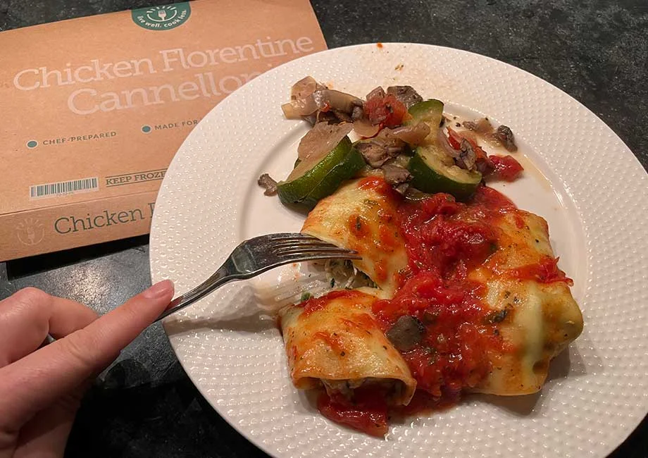 Eating a BistroMD meal