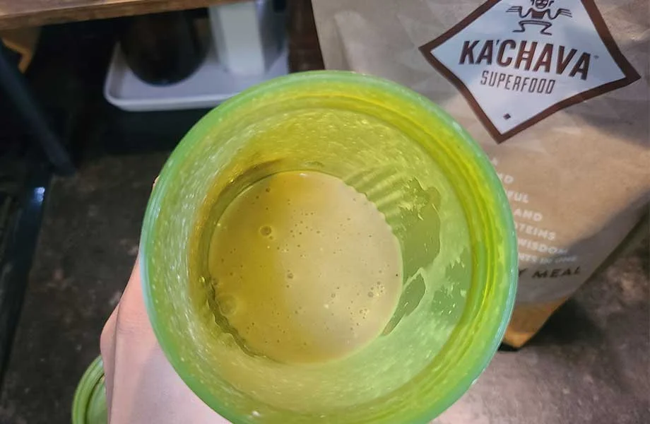 Mixed shaker cup of Ka'Chava
