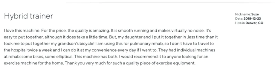 proform hybrid trainer review