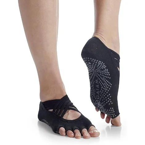 Gaiam Grippy Toeless Socks