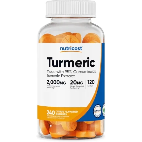 nutricost turmeric gummies product image