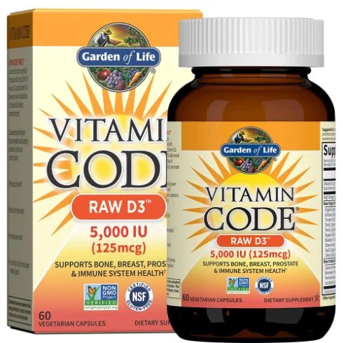 Garden of Life Vitamin Code Raw D3