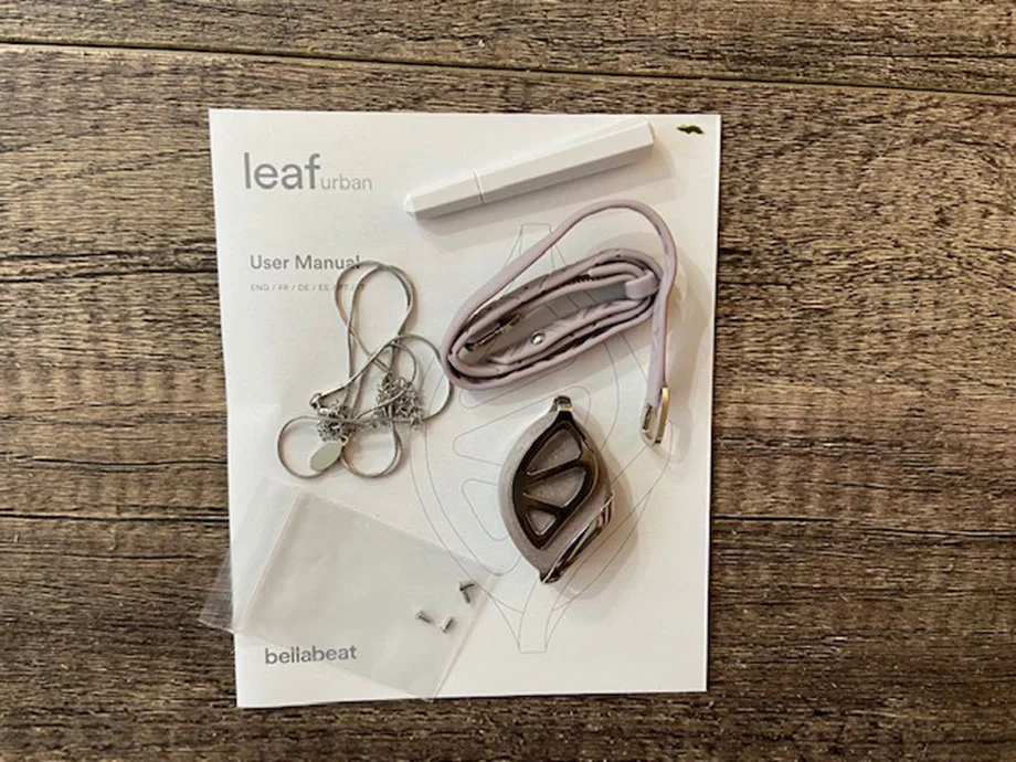 bellabeat leaf contents of package