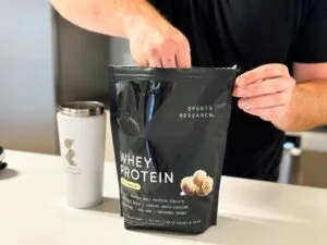 Sports Research Whey Protein Model