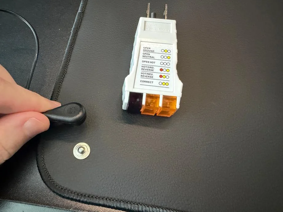 Earth and Moon Grounding Mat Power Connector