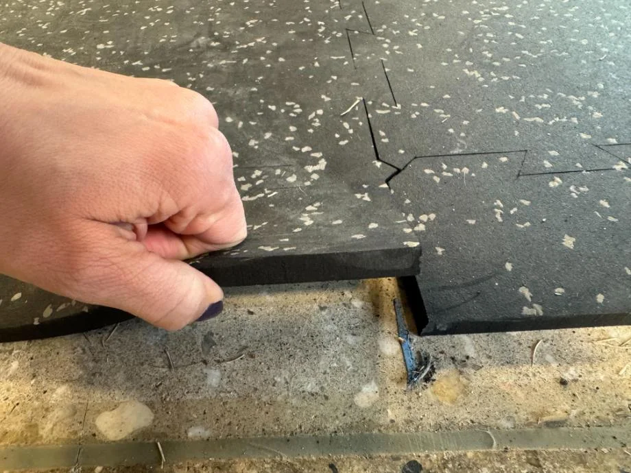 How thick should gym flooring be tester lifting interlocking gym flooring tiles