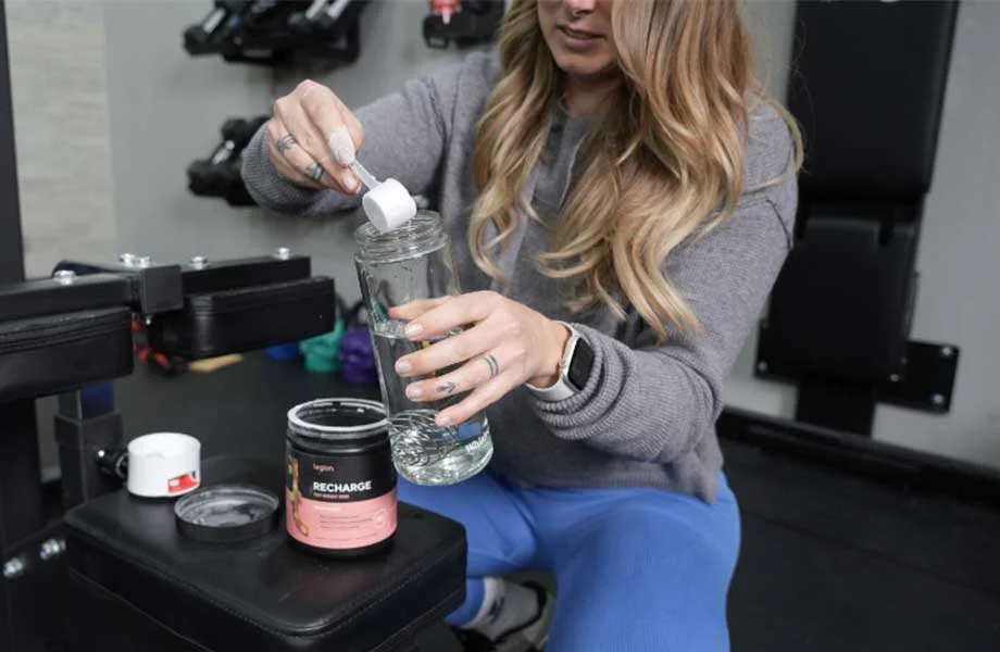 legion recharge post workout sour candy dumping scoop