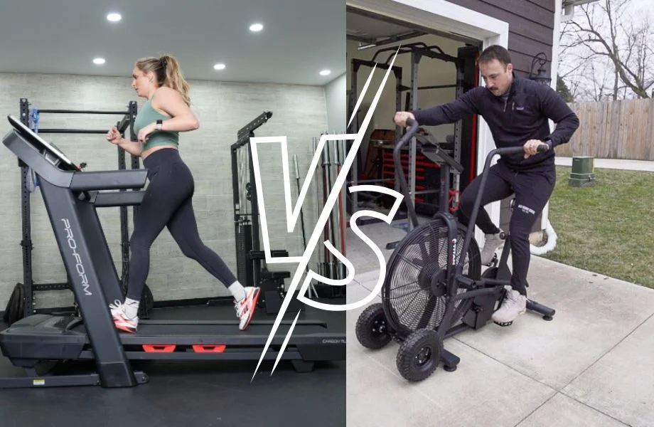 Air Bike vs Treadmill (2026): Two Modes of Cardio Go Head to Head&nbsp;