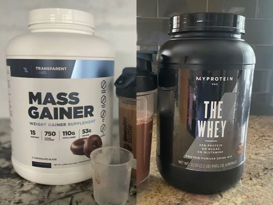 Mass Gainer vs Whey Protein Cover Image