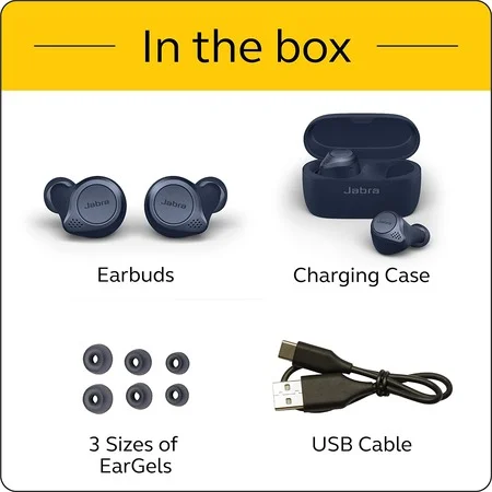 Jabra Elite Active 75t True Wireless Bluetooth Earbuds