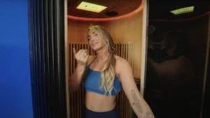 sun home pod sauna walking in