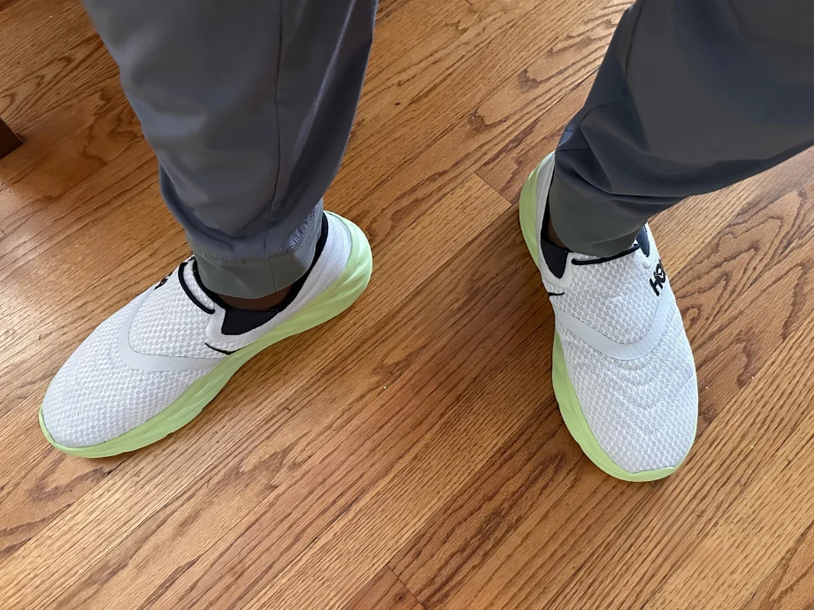 overhead view hoka ora recovery shoe