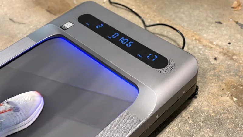 The display console on the MERACH UltraWalk W60 Plus treadmill