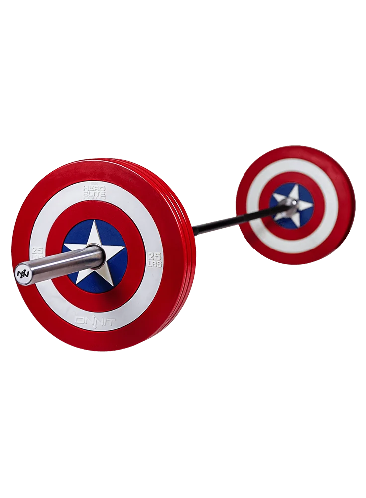 Onnit Captain America Shield Barbell Plates