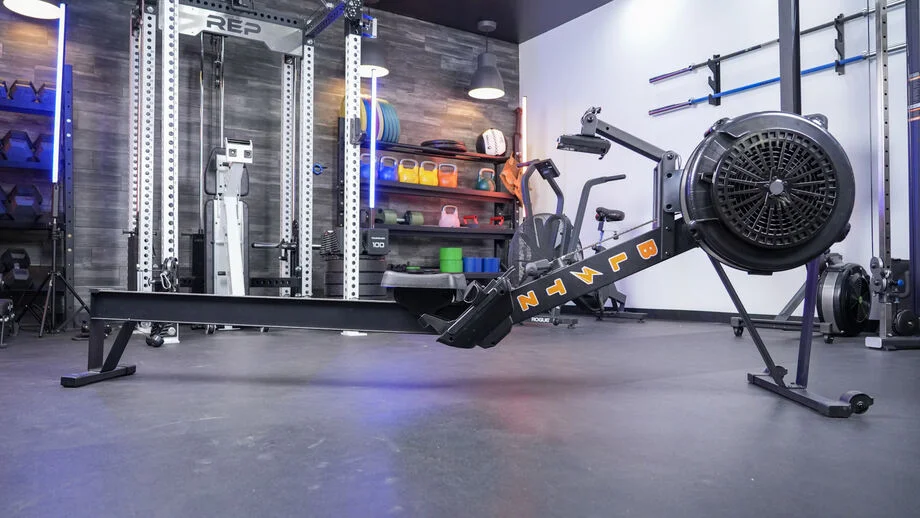 bells of steel blitz air rower full view