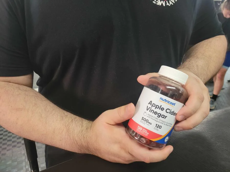 Nutricost Apple Cider Vinegar Gummies as best apple cider vinegar gummies
