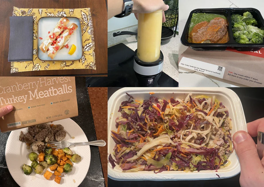 cover low calorie meal services