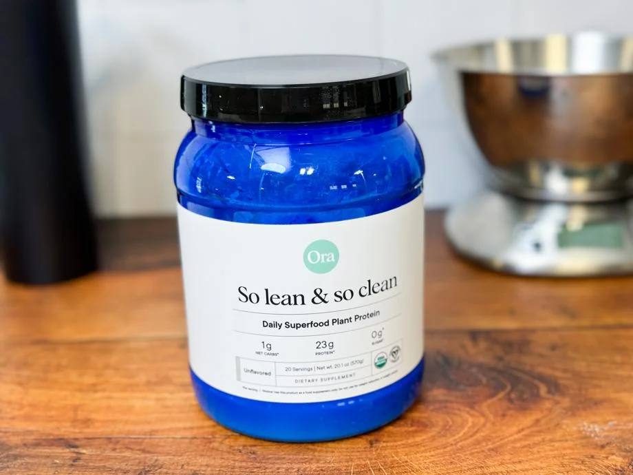 Ora Organics So lean & so clean Plant Based Superfood Protein
