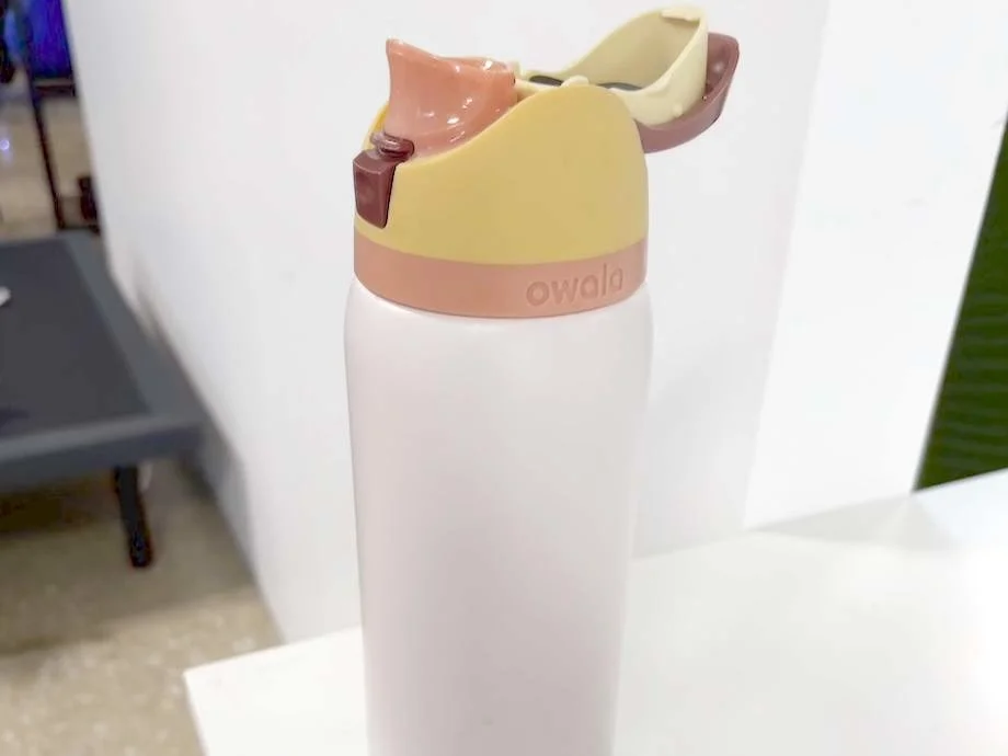 Owala FreeSip on a counter