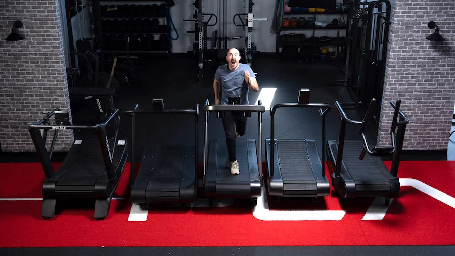 An image of manual treadmills