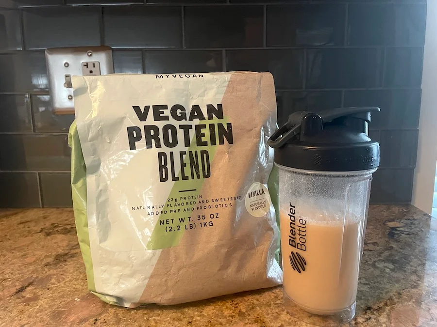 An image of MyVegan-vegan-protein-blend