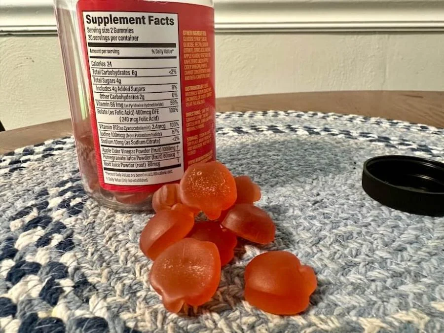 Bub's Naturals Apple Cider Vinegar gummies as best apple cider vinegar gummies