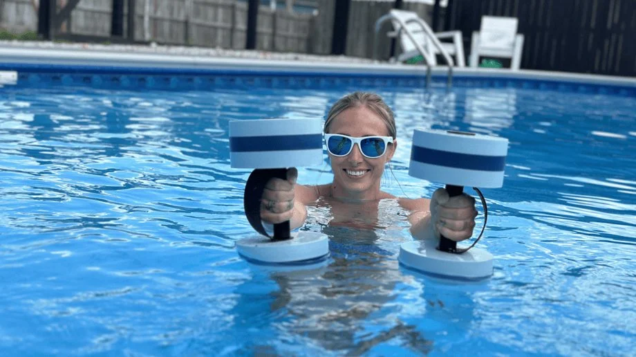 Set Aqua Fitness Aqua LEISURE Da 6 Pezzi: Cintura Per Acquagym, Bilancieri E Accessori Per Esercizi In Acqua