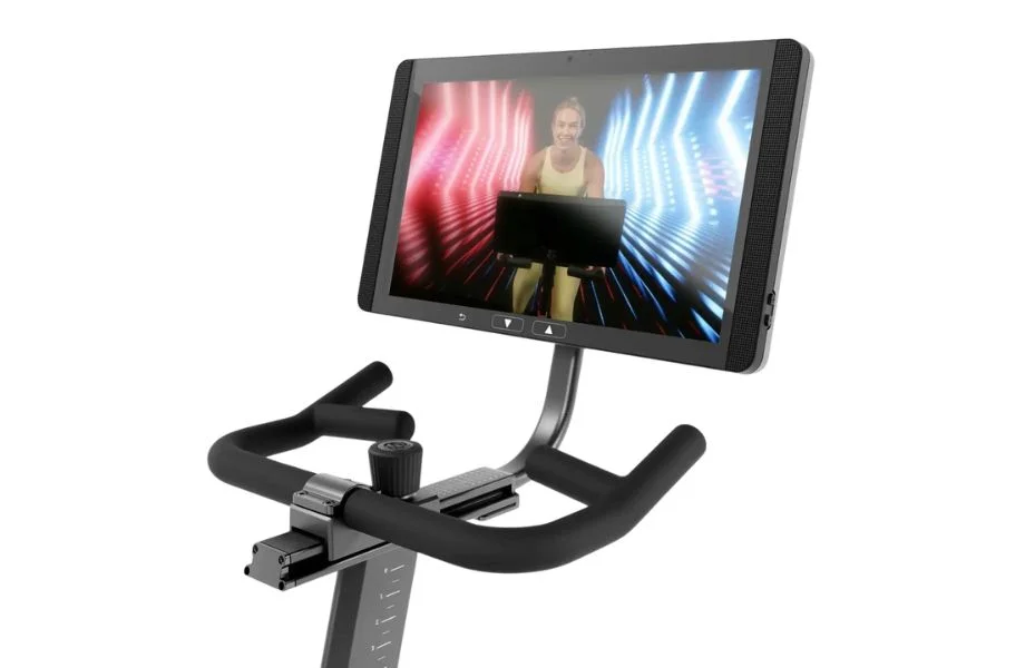 Aviron fit bike screen