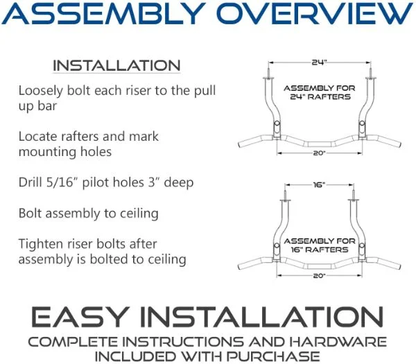 Ultimate Body Press Ceiling Mounted Pull-Up Bar