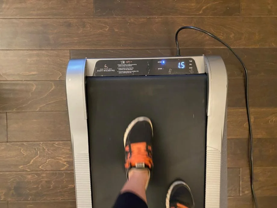 screen on egofit walker