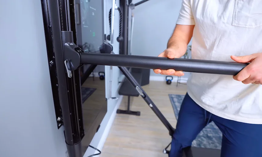 Coop adjusting the Tonal 2.0 arm