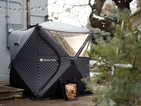 sweat tent outdoor sauna