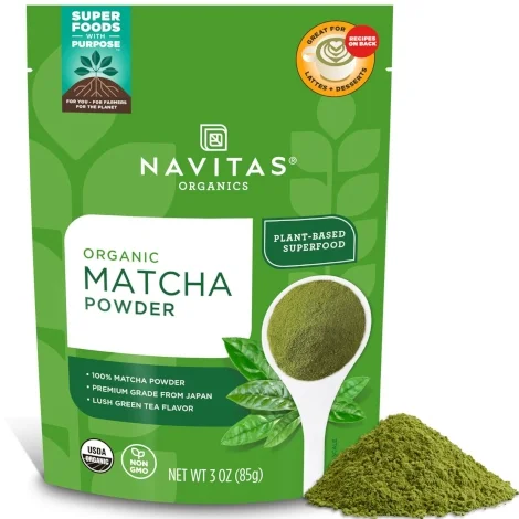 navitas organics matcha powder product image